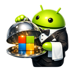 Native Android RDP server — screen sharing without ADB, built on go-rdp logo