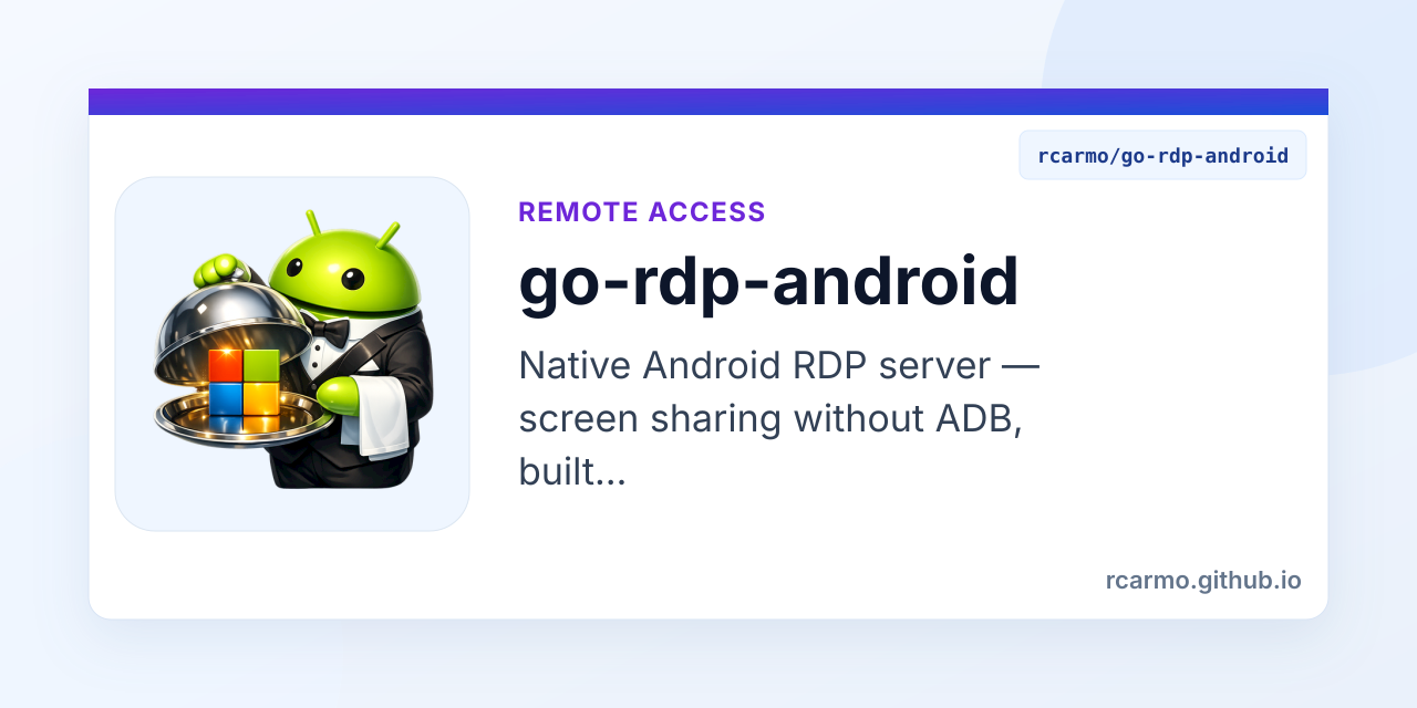 go-rdp-android — rcarmo
