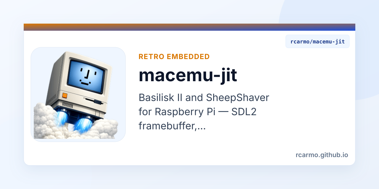 macemu-jit — rcarmo